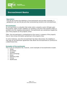 Encroachment Example Real Estate Staff-Line Conflict in HR: Causes & Resolution