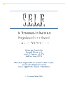 S.E.L.F.: Trauma-Informed Psychoeducational Group Curriculum