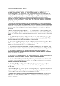 Cryptographic Key Management Lifecycle: Security & Compliance Guide