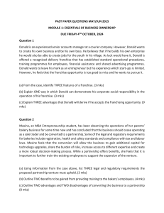 Past Paper: Business Ownership Exam Questions (May/Jun 2015)
