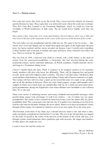 Hilary McPhee Fiction Extract: Storytelling, Family History & Memory