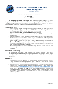 ICpEP 2025 Breadboarding Competition Guidelines