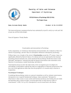 Functionalism & Structuralism in Psychology: History & Impact