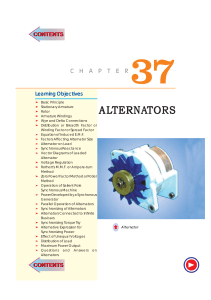 Alternators: Principles, Construction & Operation | Electrical Tech