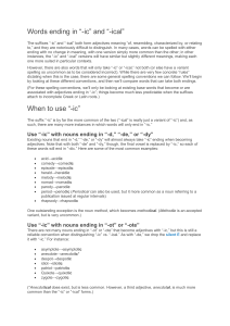 Mastering -ic vs. -ical: English Suffix Rules & Word Usage Guide