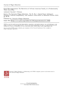 Racial Microaggressions & African American Faculty Narratives