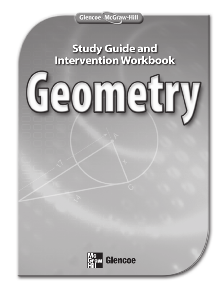 Geometry Study Guide and Intervention Workbook
