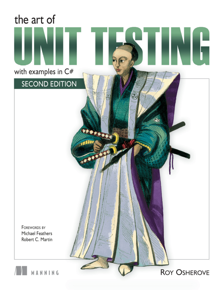 The Art of Unit Testing, Second Edition: C# Examples & TDD Guide