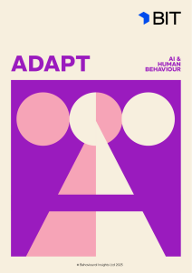 AI & Human Behavior: Societal Adaptation Report