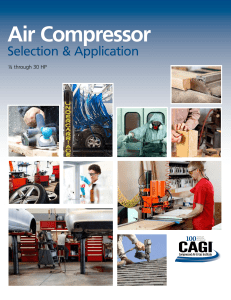 Air Compressor Selection & Application Guide (&frac14;-30 HP)