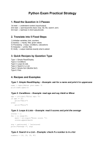 Python Exam Strategy: Ace Your Practical!