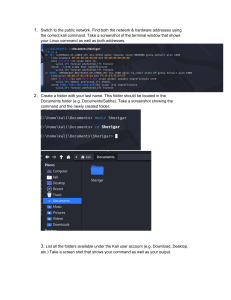 Kali Linux Command Line Basics: Network, File Management & Modes