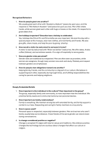 Cultural Norms & Values: Understanding a Culture's Beliefs