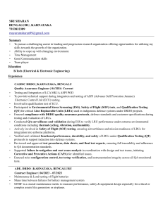 Sri Sharan - Quality Assurance Engineer Resume