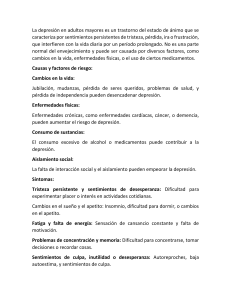 DEPRESION