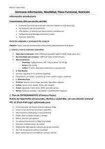 Gu&iacute;a de Gimnasio: Informaci&oacute;n, Movilidad, Fitness Funcional, Nutrici&oacute;n
