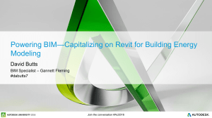 Revit Building Energy Modeling: Insight 360 & Sustainable Design