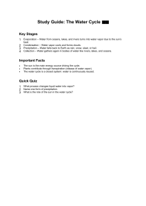 The Water Cycle Study Guide: Key Stages, Facts, and Quick Quiz