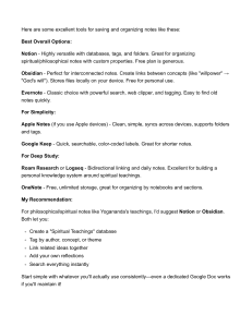Top Tools for Organizing Spiritual & Philosophical Notes