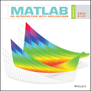 MATLAB Introduction with Applications, 6th Edition