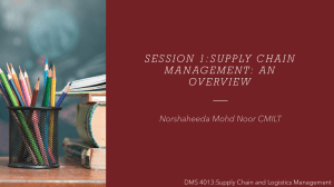 Supply Chain Management Overview: Key Concepts & Trends