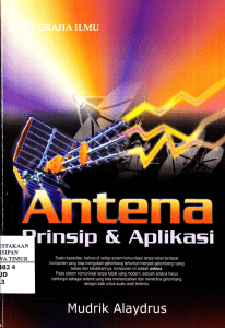 Buku Teks Prinsip & Aplikasi Antena