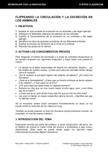 Circulaci&oacute;n y Excreci&oacute;n: Plan de Lecci&oacute;n Aula Invertida