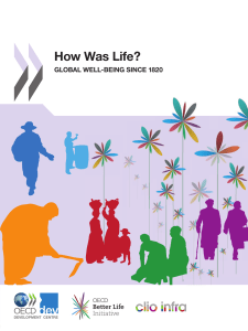 Global Well-being Since 1820: How Was Life?