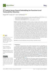 Context-Aware Neural Embedding for Function-Level Vulnerability Detection