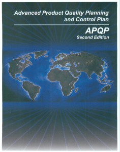 Advanced Product Quality Planning (APQP) & Control Plan - Second Edition