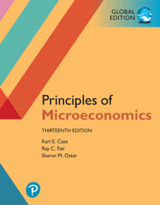 Principles of Microeconomics, 13th Ed. | Case, Fair, Oster