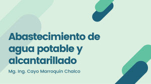 Dise&ntilde;o B&aacute;sico de Sistemas de Agua Potable y Alcantarillado
