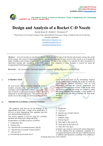 Rocket Nozzle Design & Analysis: CFD with ANSYS Fluent