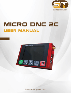MICRO DNC 2C User Manual: Features, Configuration & Wi-Fi Guide