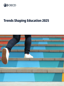 Trends Shaping Education 2025 OECD Report
