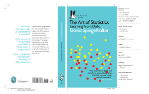 The Art of Statistics: Learning from Data | David Spiegelhalter