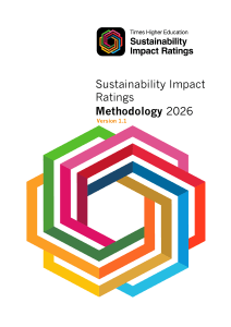 THE Sustainability Impact Ratings Methodology 2026 Guide