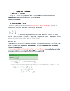 Calculus: Limits, Continuity, and Derivatives Study Guide