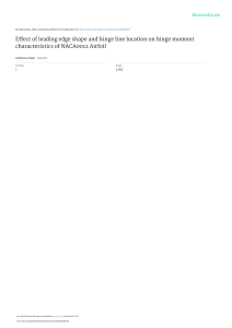 NACA0012 Airfoil: Leading Edge & Hinge Moment Analysis