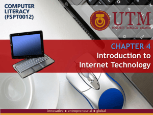Internet Technology, Multimedia, E-commerce, Cloud Computing Intro