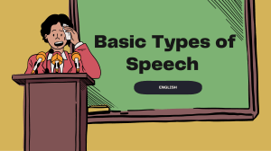 Types of Speech & Speech Styles: A Comprehensive Guide