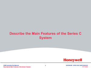 Honeywell Series C System: Features & Architecture