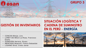 Log&iacute;stica y Cadena de Suministro Energ&eacute;tica en Per&uacute;: An&aacute;lisis y Tendencias
