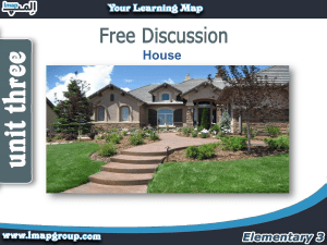 ESL Free Discussion: Describing Your Dream House & Home Vocabulary
