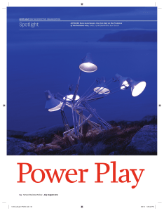 Power Play: Acquiring Clout in Organizations by Jeffrey Pfeffer (HBR)