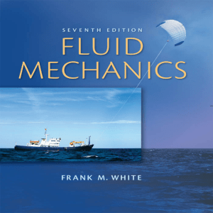 Fluid Mechanics, Seventh Edition by Frank M. White | Engineering Textbook