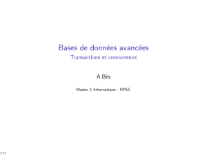Cours 1 - Transactions et concurrence - 25-26 1ere partie