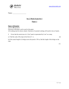 Sec 2 Maths Mock Exam Set 1 - Paper 1 & 2 | Jimmy Maths Practice Test
