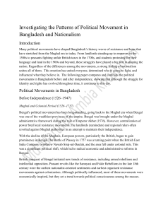 Bangladesh Political Movements & Nationalism: A Historical Analysis