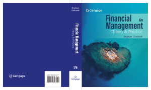 Financial Management: Theory & Practice, 17th Edition